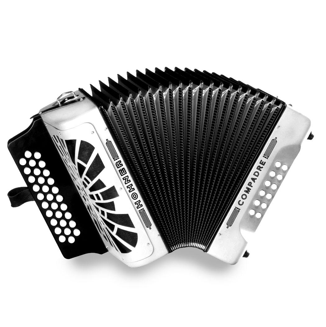Hohner - Acordeon Diatonico''Compadre''Fa-Sib-Mib, 31 Botones Y 12 Bajos, Bla Mod.A48431_16