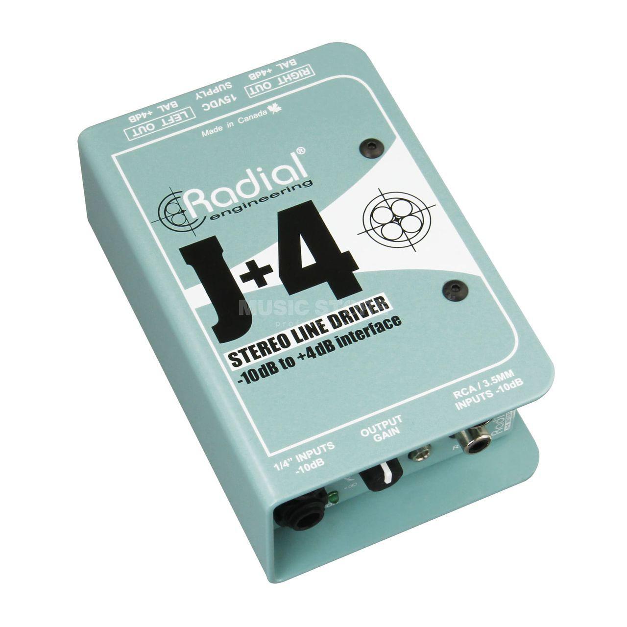 Radial - Preamplificador Activo Estereo Mod.J+4_80