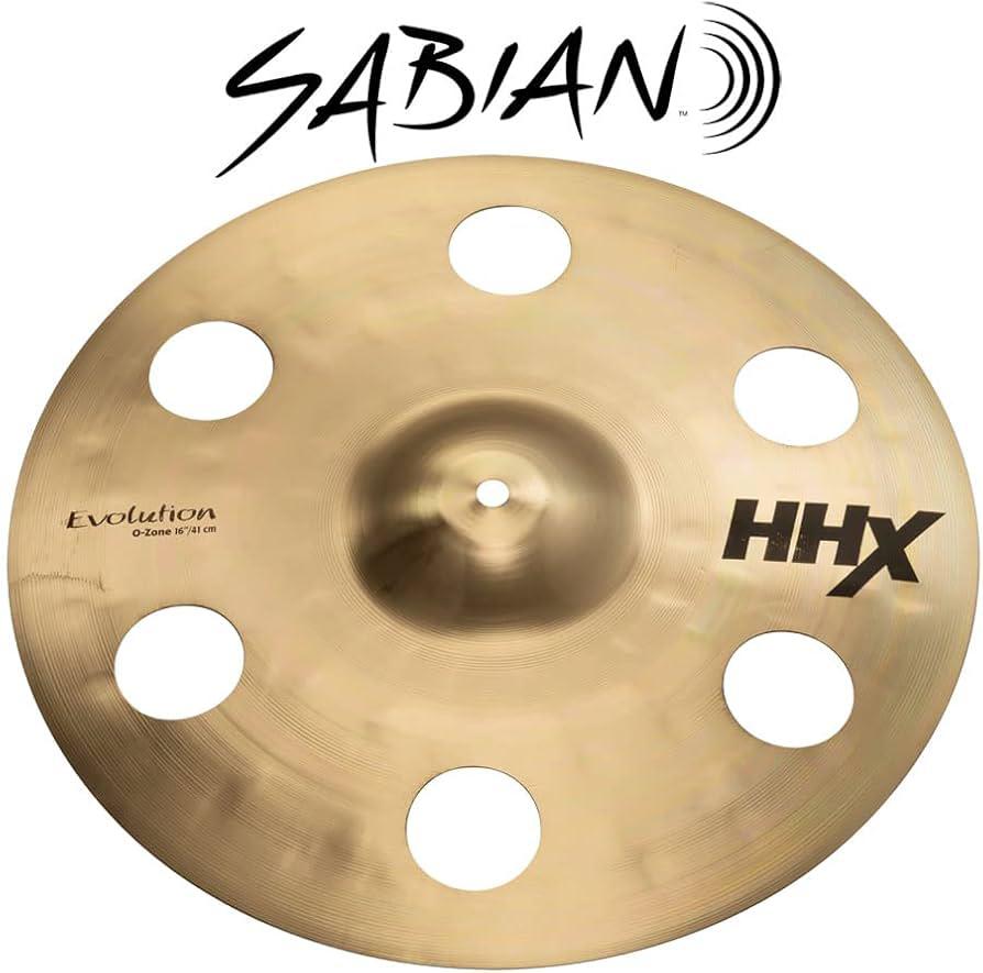 Sabian - Platillo HHX Evolution O-Zone Crash, Tamaño: 16" Mod.11600XEB_36
