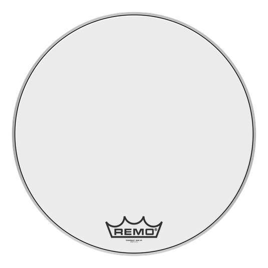 Remo - Parche Powermax, Color: Blanco Tamaño: 24" Mod.PM-1024-MP_5