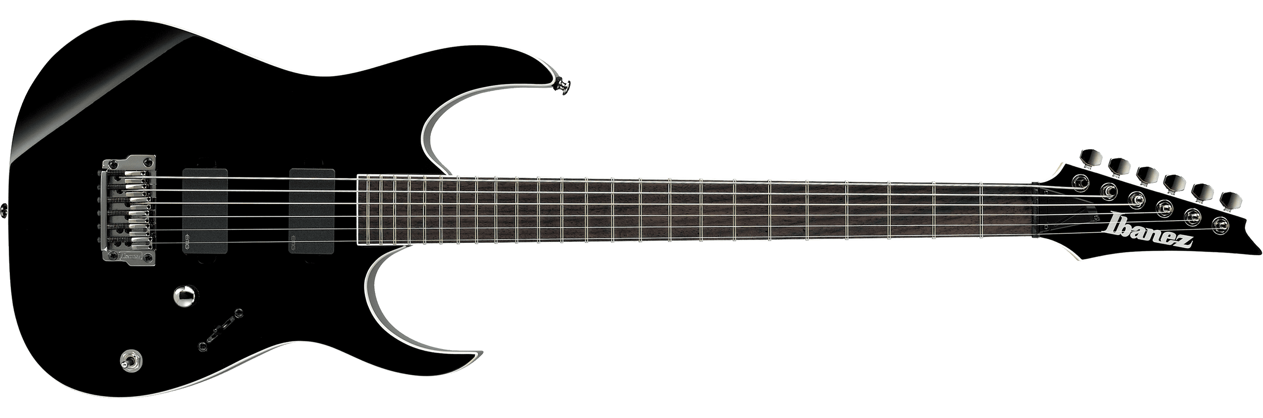 Ibañez - Guitarra Eléctrica RG Iron Label, Color: Negra Mod.RGIB6-BK_172