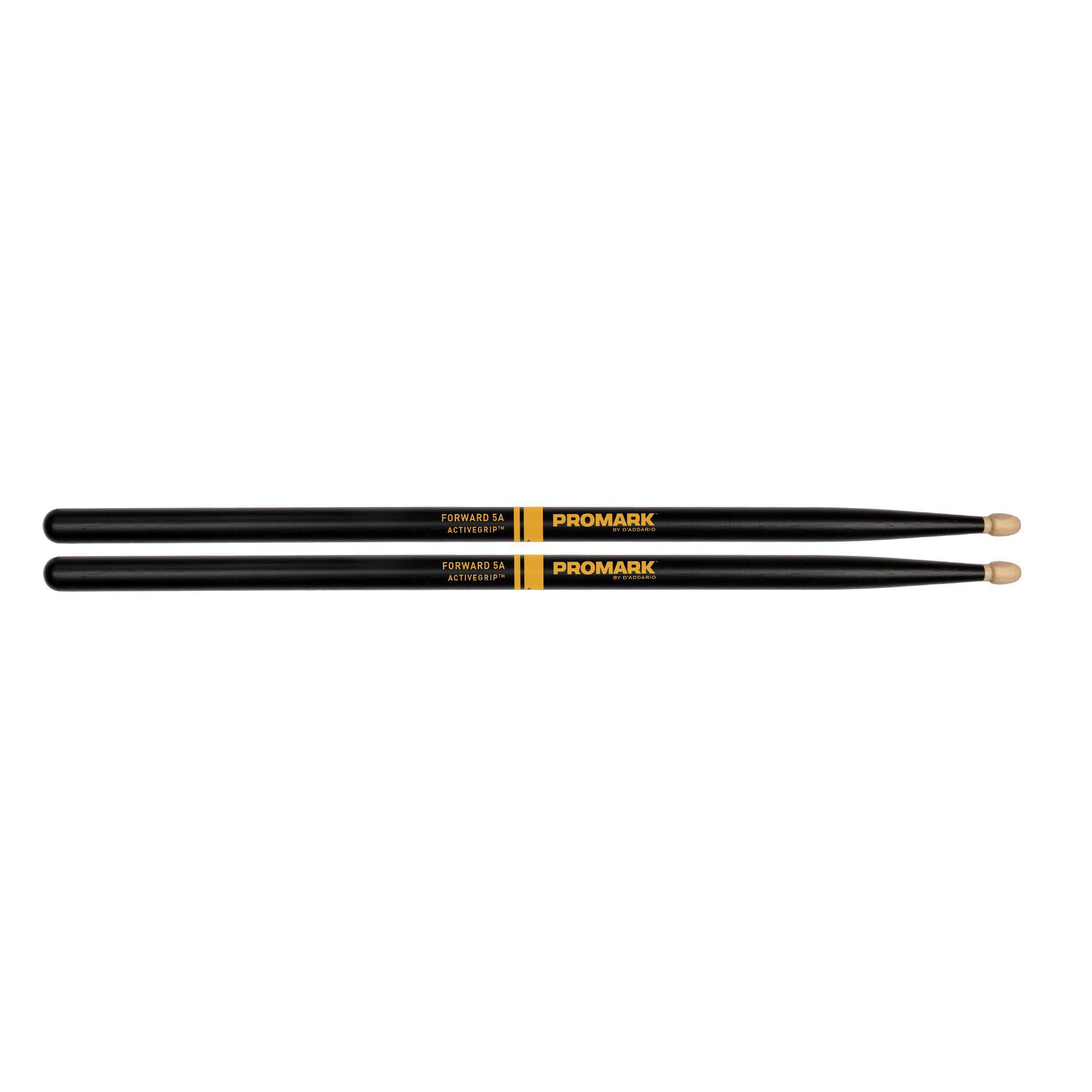 Promark - Baqueta Forward Activegrip 5A Punta de Madera Mod.F5AAG_8