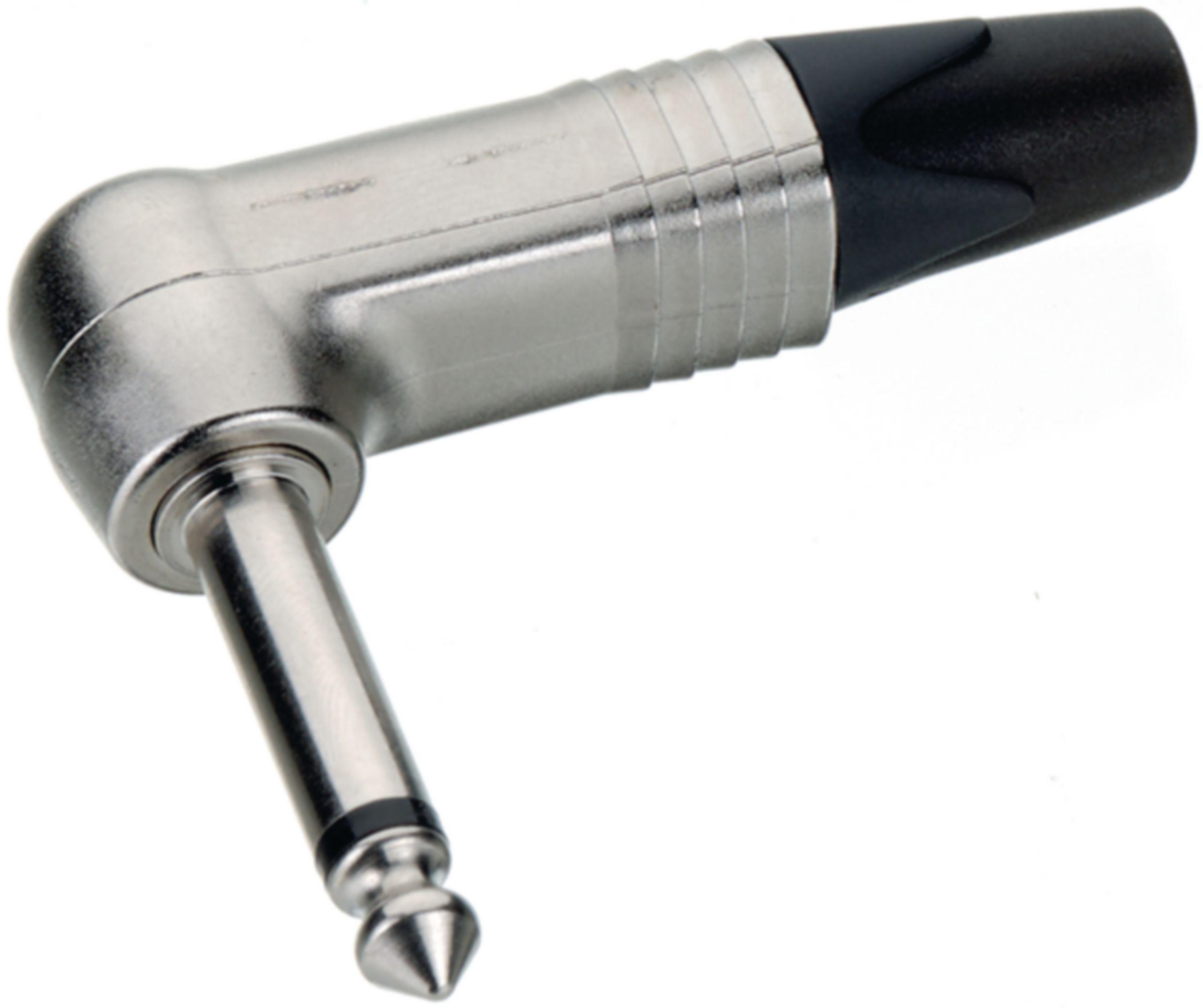 Neutrik - Plug Mono de 1/4 con Angulo de 90° Mod.NP2RX_61
