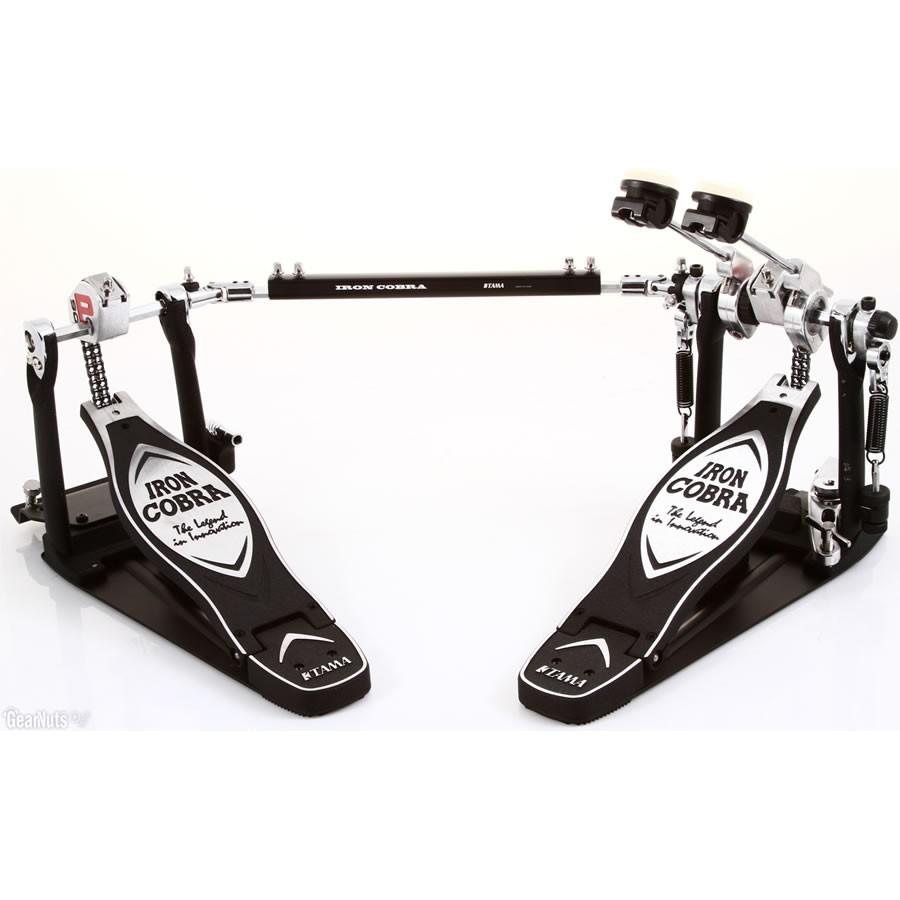 Tama - Pedal Doble para Bombo Iron Cobra con Estuche Mod.HP900PSWN_49