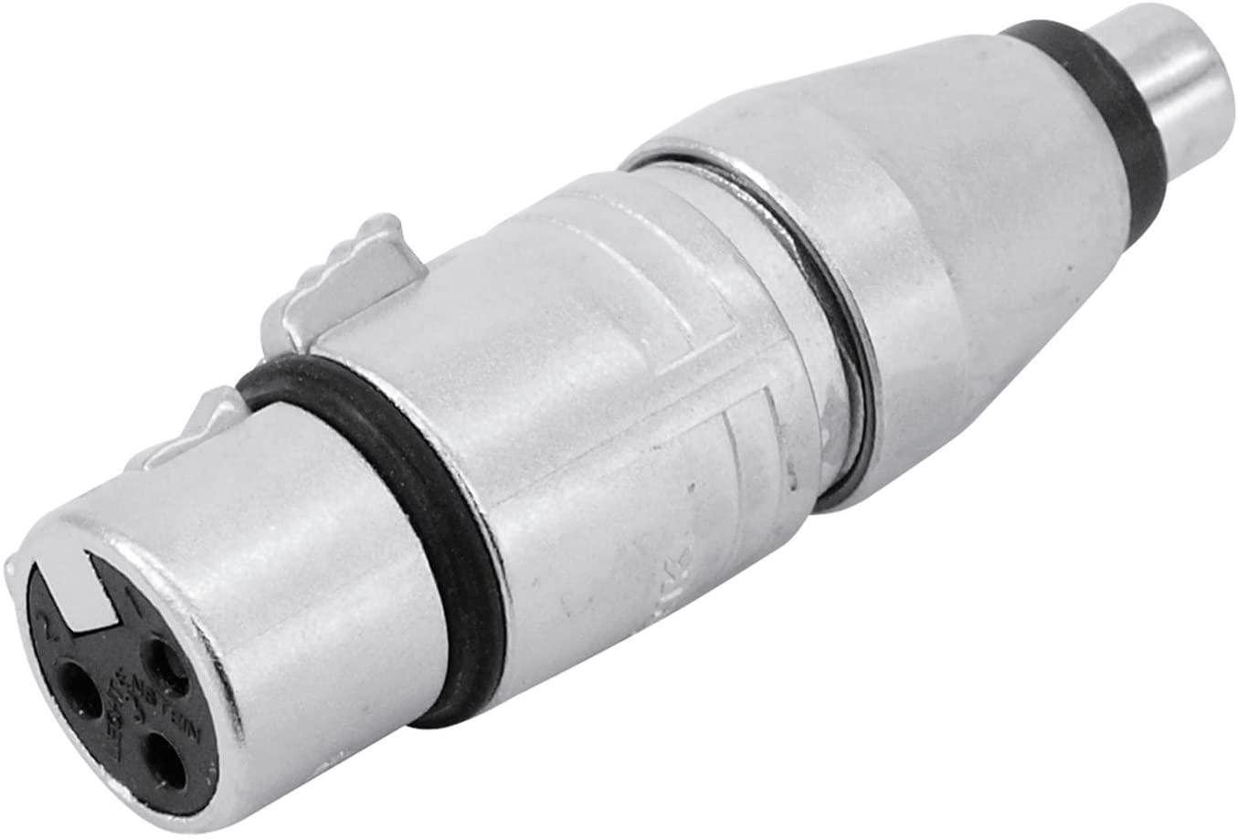 Neutrik - Adaptador XLR Hembra 3 Pines a Jack RCA Hembra Mod.NA2FPMF_60