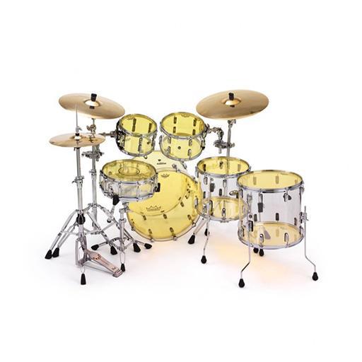 Remo - Parche Colortone Powerstroke P3, Tamaño: 22" Color: Amarillo Mod.P3-1322-CT-YE_197