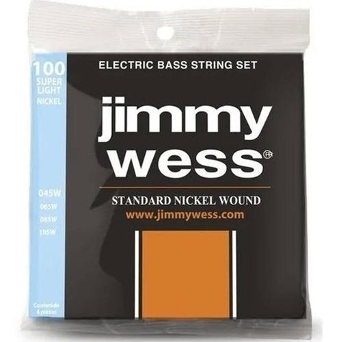 Jimmy Wess - Encordado para Bajo Eléctrico Niquel 48-110 Mod.100SL_21