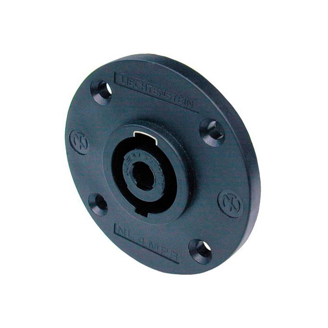 Neutrik - Conector Speakon 4 Polos Macho Para Chasis Redondo Mod.NL4MPR_437