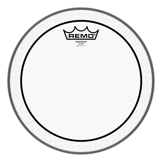 Remo - Parche Pinstripe Hidráulico, Tamaño: 10" Color: Transparente Mod.PS-0310-00_58