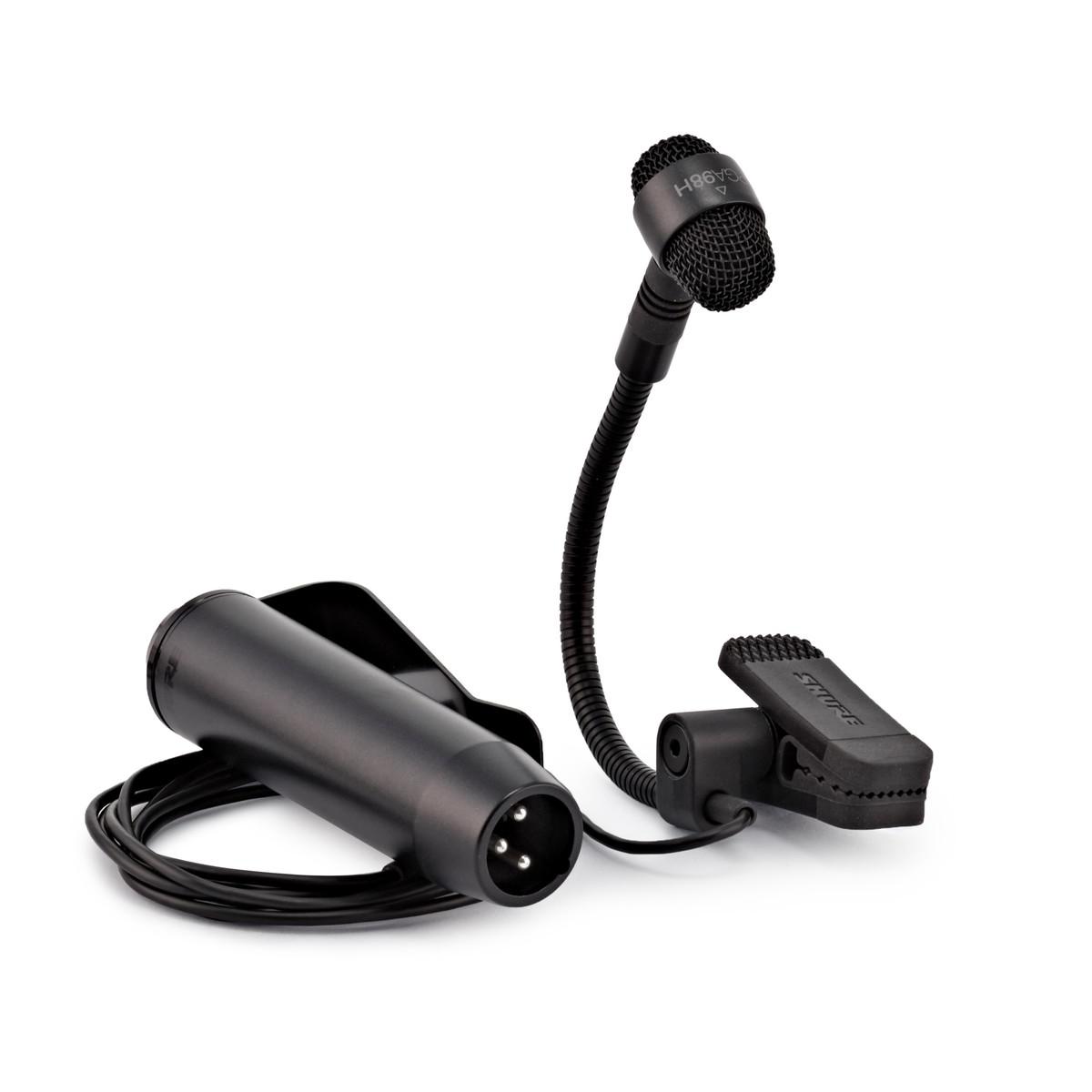 Shure - Micrófono Cuello de Ganso con Clip para Instrumento de Viento Mod.PGA98H-XLR_5