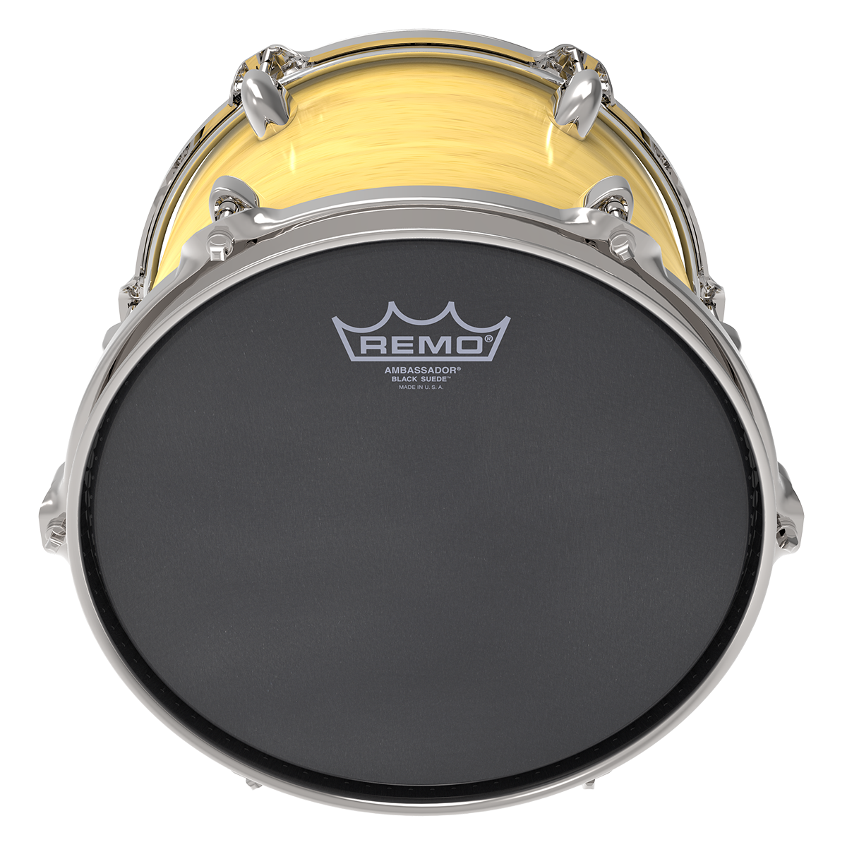 Remo - Parche Black Suede Ambassador, Tamaño: Varios Mod.BA-08__-ES_16