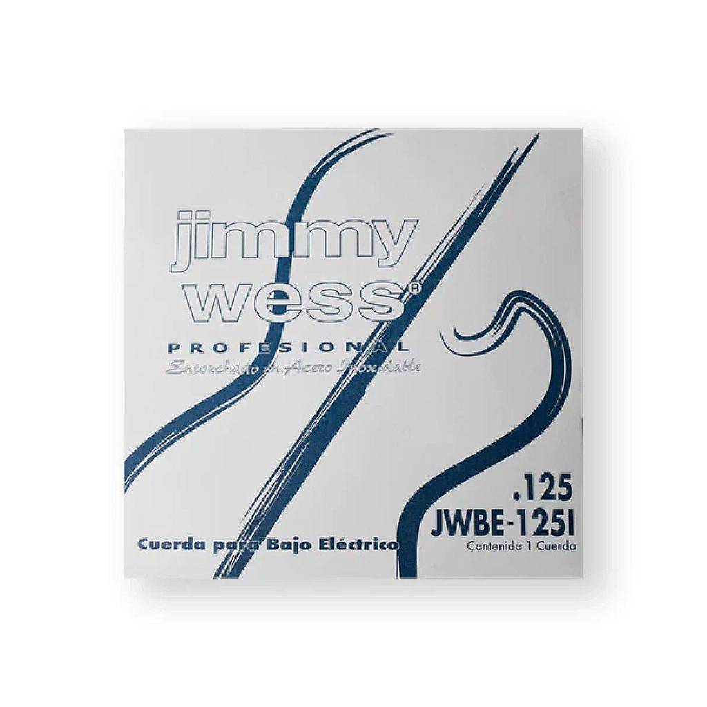 Jimmy Wess - Cuerda 5A para Bajo Eléctrico, Pro. Acero .125 Mod.WAB125