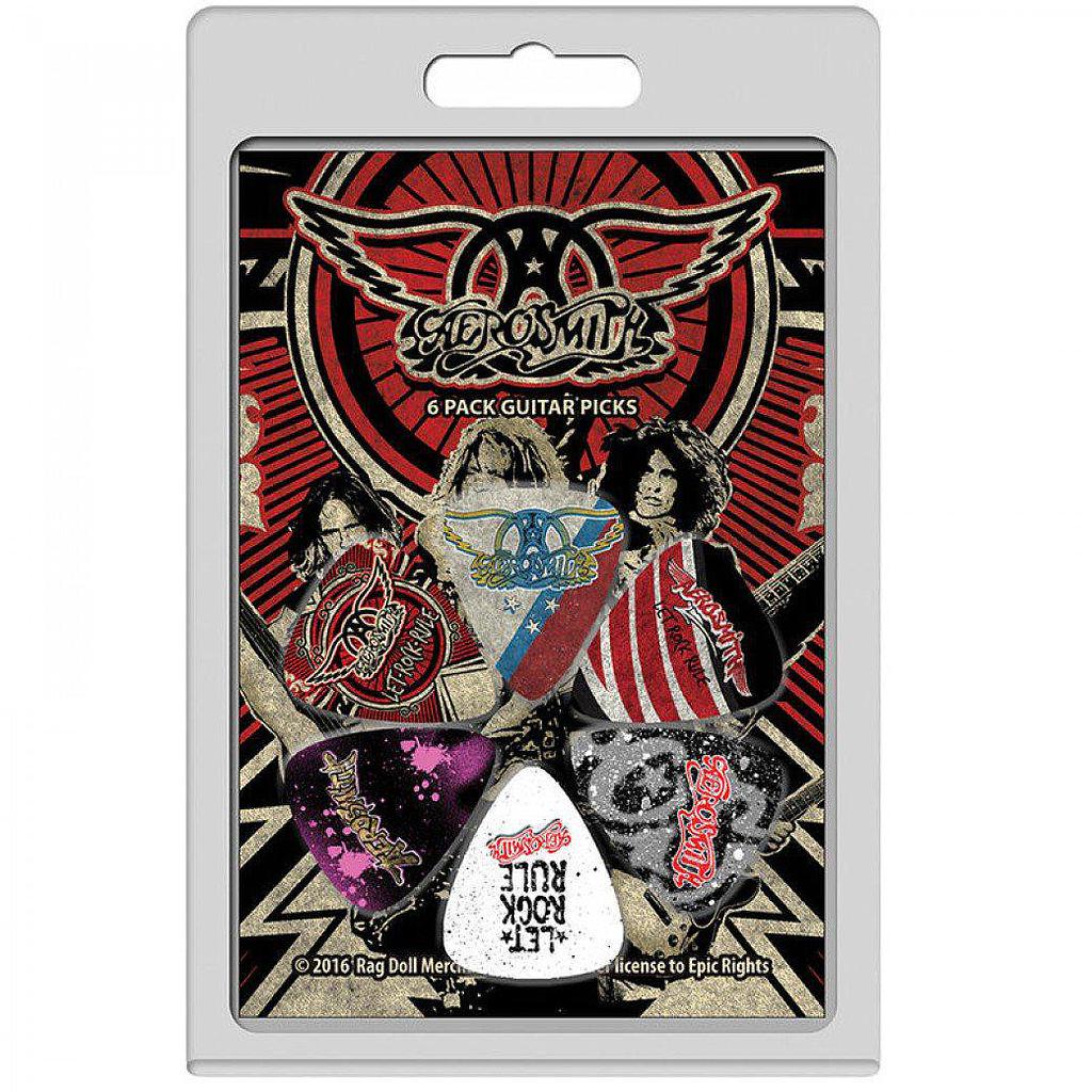 Perris - 6 Plumillas Aerosmith Mod.LP-AER2