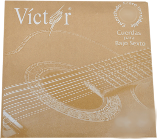 Victor - Cuerda para Bajo Sexto 1A 023 Acero, 10 Piezas Mod.81