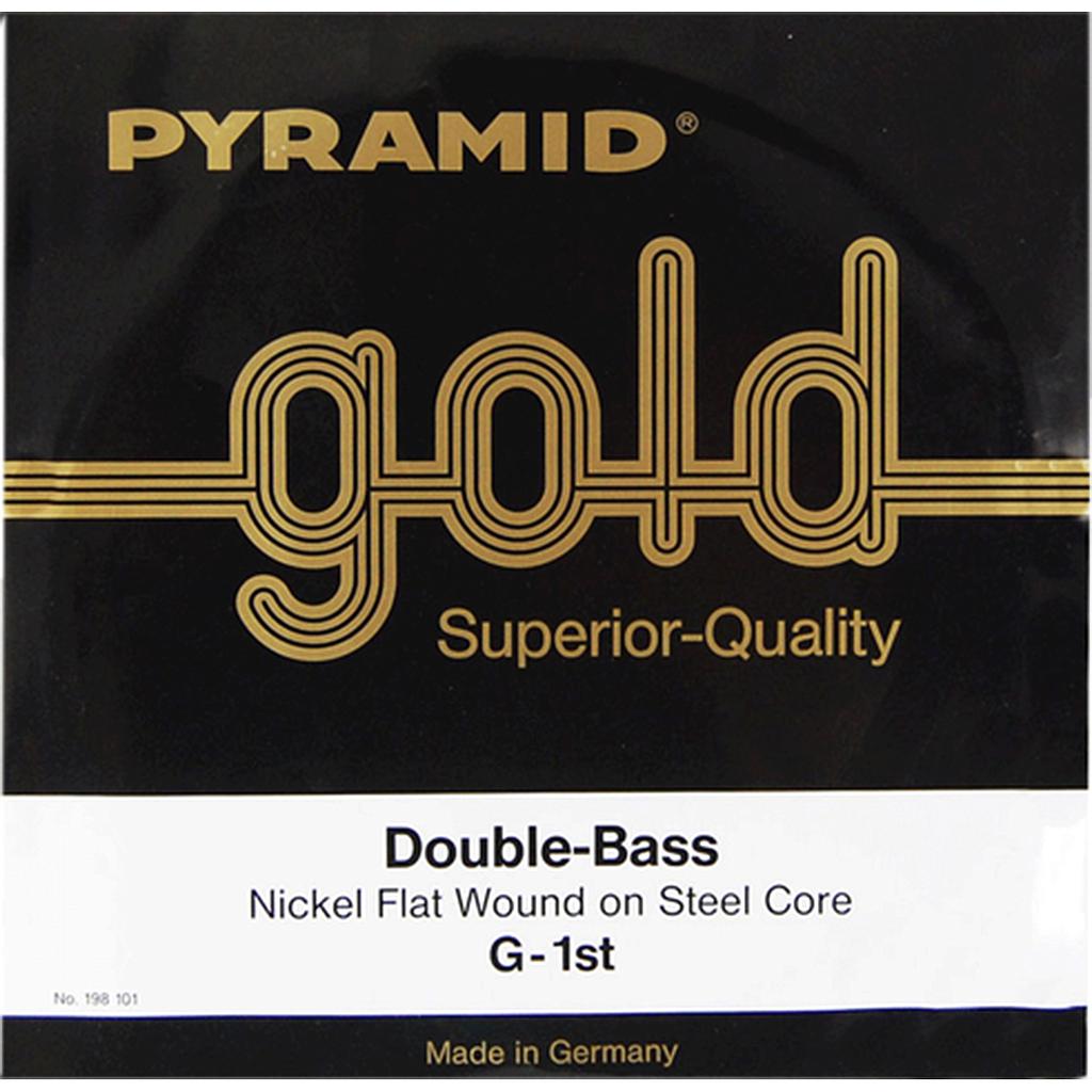 Pyramid - Cuerda 1A.(G) para Contrabajo, Gold Mod.198 101