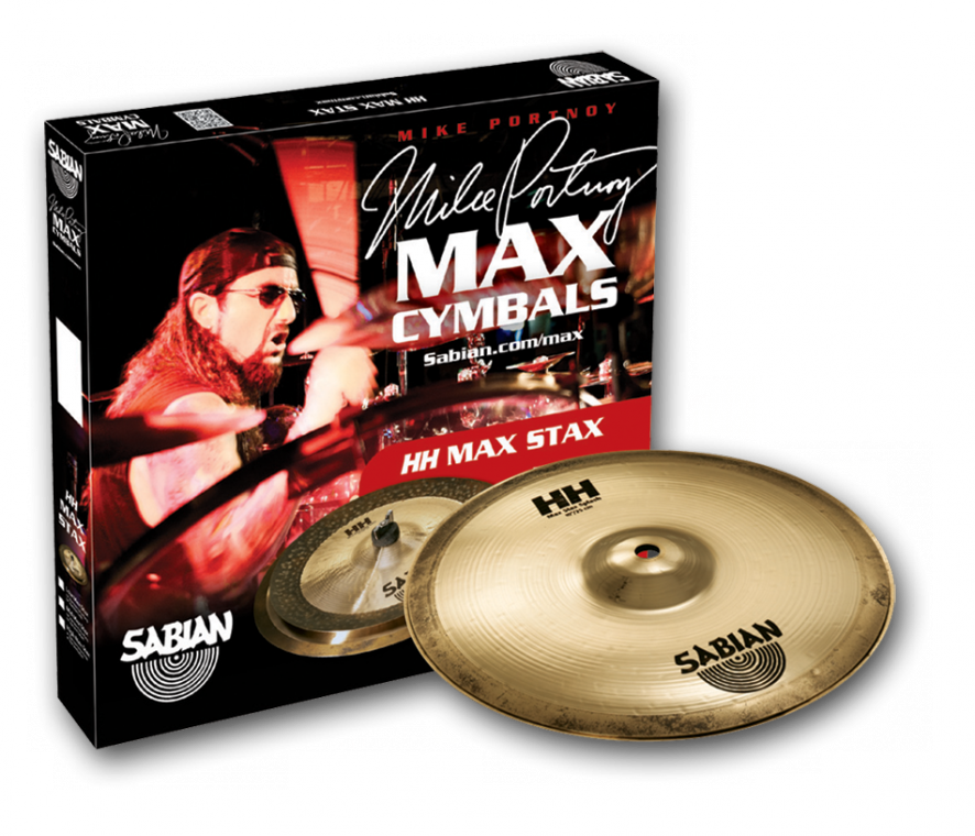 Sabian - Platillos HH Max Stax Mid, Tamaño: 10" / 10" Mod.15005MPM