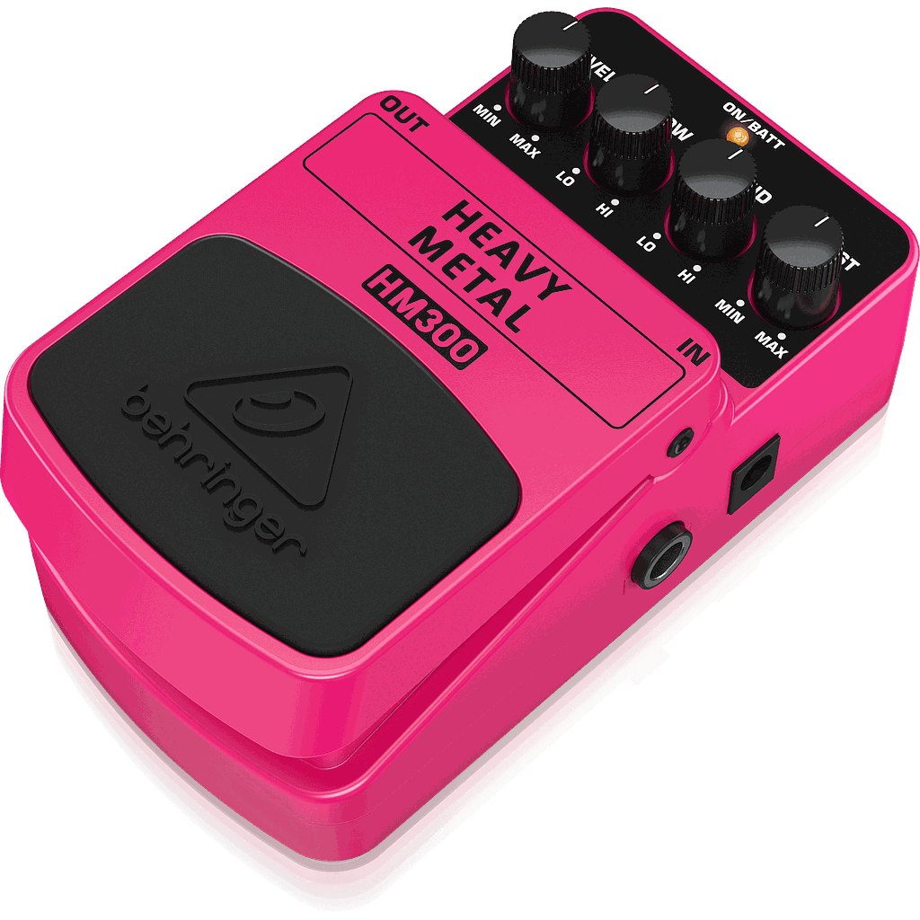 Behringer - Pedal de Efecto Heavy Metal Distortion Pedal Mod.HM300