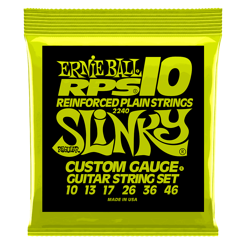 Ernie Ball - Encordado para Guitarra Eléctrica, RPS Regular Slinky Mod.2240