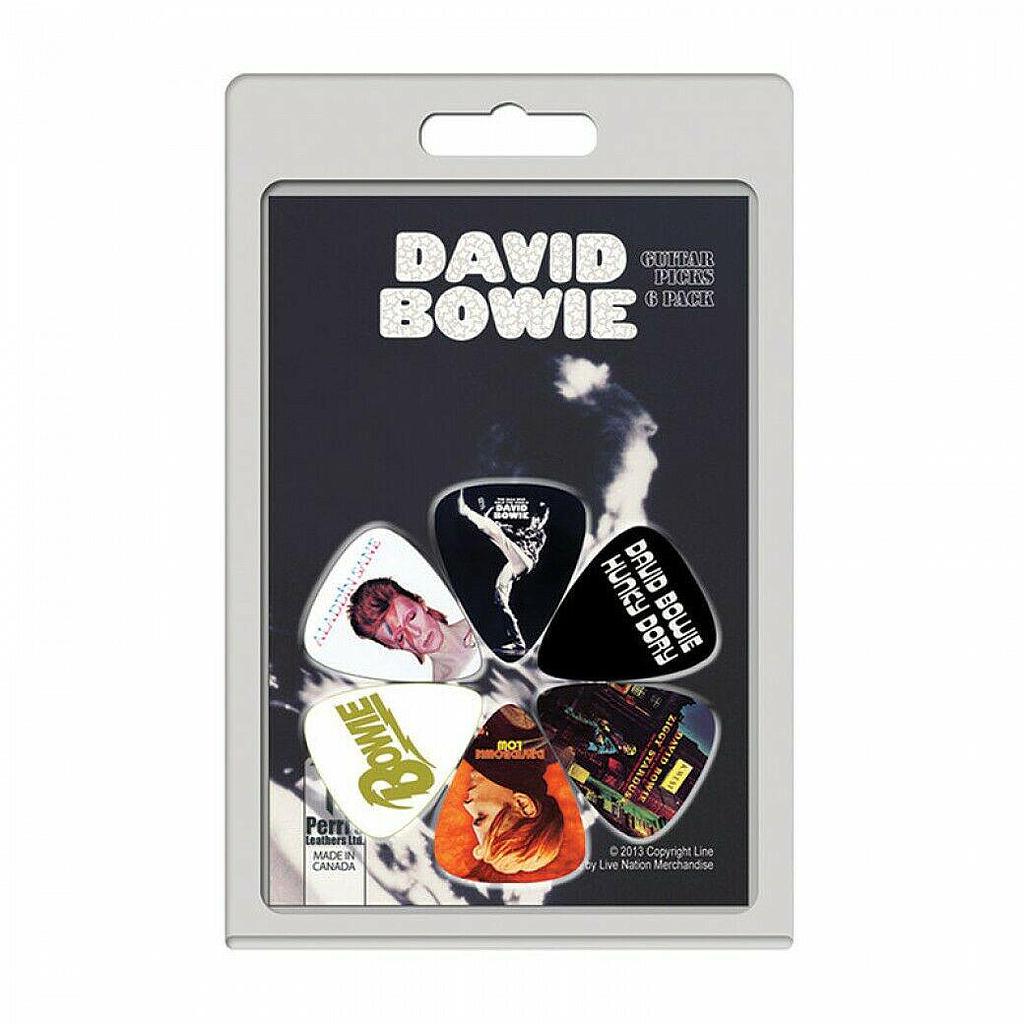 Perris - 6 Plumillas David Bowie Mod.LP-DB2