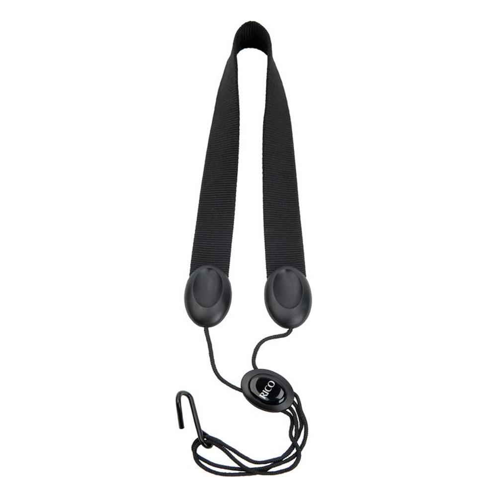 D'Addario - Tahali para Sax Soprano/Alto, Color Negro Material Nylon Mod.SJA11