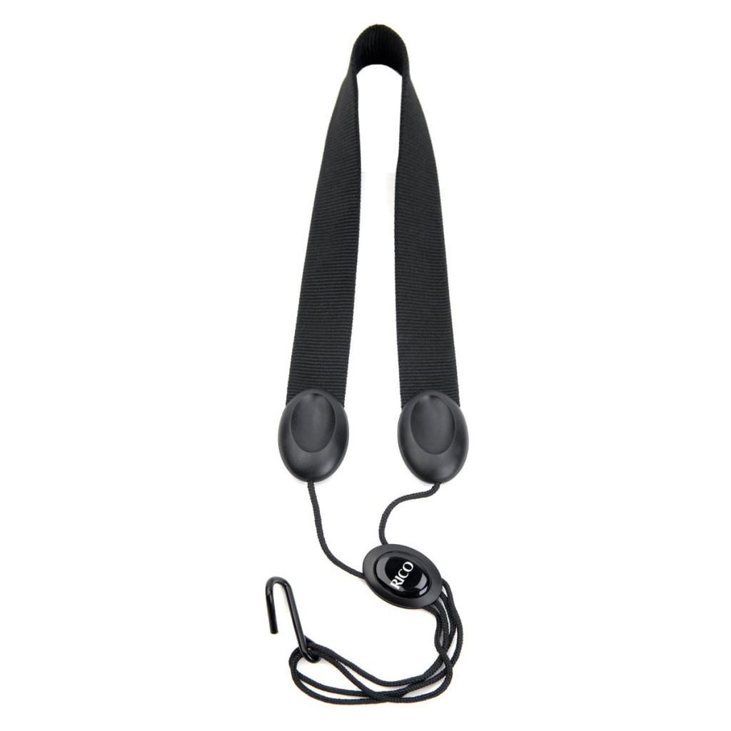 D'Addario - Tahali para Sax Tenor Baritono, Color Negro Material Nylon Mod.SLA11