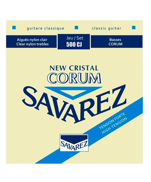 Savarez - Encordado New Cristal Corum Tension Alta para Guitarra Clásica Mod.500CJ