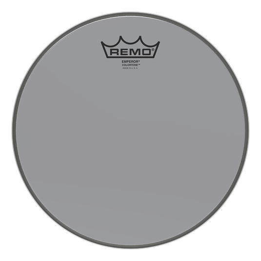Remo - Parche Colortone Emperor, Color: Gris Mod.BE-03__-CT-SM
