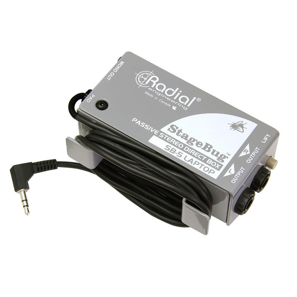 Radial - Caja Directa Estereo para Laptop Mod.StageBug SB-5
