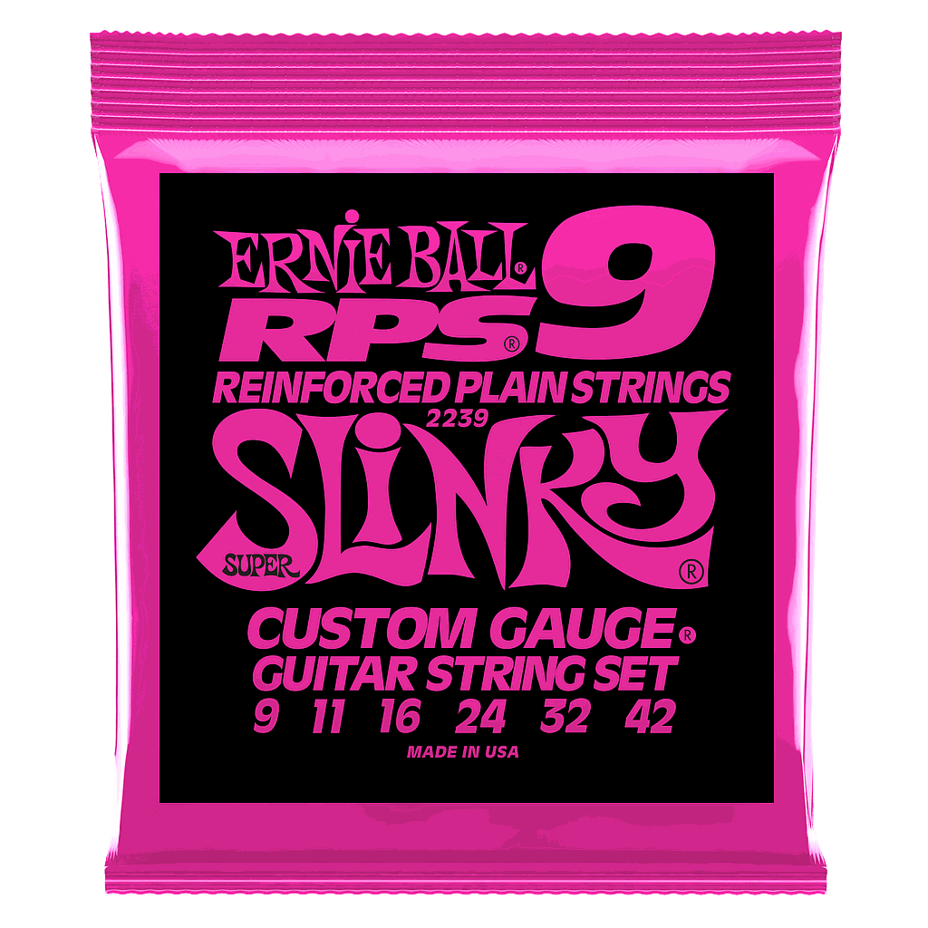 Ernie Ball - Encordado para Guitarra Eléctrica, RPS Super Slinky Mod.2239