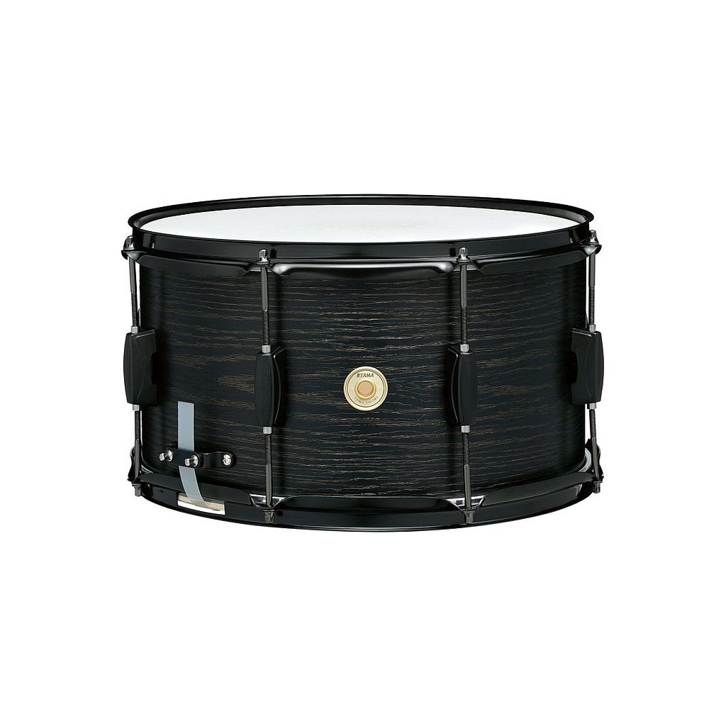 Tama - Tarola de Alamo Woodowrks  8" X 14", Color: Negra Mod.WP148BK-BOW