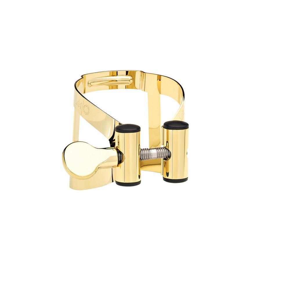 Vandoren - Abrazadera y Tapa para Sax Alto, Dorado Mod.LC57DP