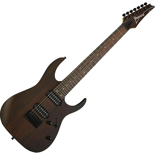 Ibañez - Guitarra Eléctrica RG de 7 cuerdas, Color: Nogal Mate Mod.RG7421-WNF_66
