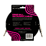 Ernie Ball - Cable de Audio Recto/Recto, Tamaño: 5.486 Mts., Color: Morado/Negro Mod.6395_21