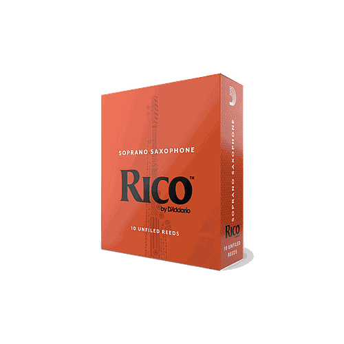 D'Addario - 10 Cañas Rico para Saxofón Soprano, Medida: 1 1/2 Mod.RIA1015_20