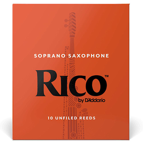 D'Addario - 10 Cañas Rico para Saxofón Soprano, Medida: 2 Mod.RIA1020_23