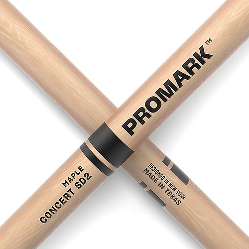 Promark - Baquetas SD2, Material: ARCE Punta: Madera Mod.SD2W_55