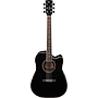 Cort - Guitarra Electroacústica AD880-CE, Color: Negro con Funda Mod.AD880-CE BK_40