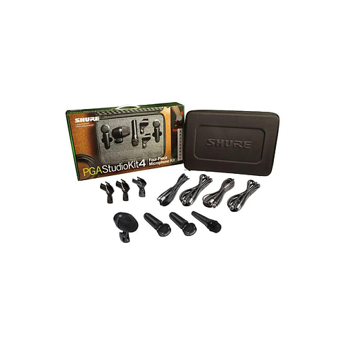 Shure - Kit de 4 Micrófonos Mod.PGASTUDIOKIT4_41