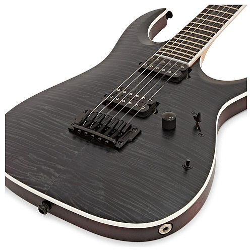 Ibañez - Guitarra Eléctrica RGA Iron Label de 7 Cuerdas, Color: Gris Mod.RGAIX7FM-TGF_161