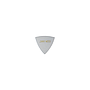 Jimmy Wess - Plumillas en forma de Triangulo, 50 Piezas Color: Blanco Mod.30_1