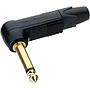 Neutrik - Plug Mono de 1/4 con Angulo de 90°, Contacto en Oro Mod.NP2RX-B_64