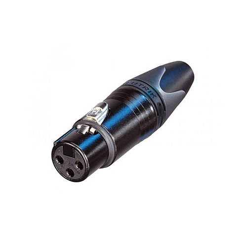 Neutrik - Conector XLR Hembra de 3 Polos Serie XX, Contactos en Plata Mod.NC3FXX-BAG_28