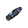 Neutrik - Conector XLR Hembra de 3 Polos Serie XX, Contactos en Plata Mod.NC3FXX-BAG_28