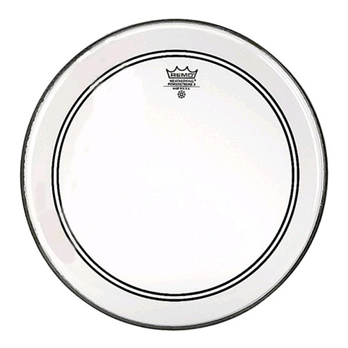 Remo - Parche Clear Powerstroke 3, Tamaño: 22 Mod.P3-1322-C2_289