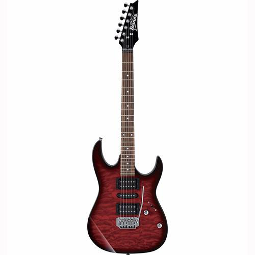 Ibañez - Guitarra Eléctrica RX Zurda, Color Roja Transparente Mod.GRX70QAL-TRB_59