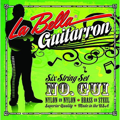 La Bella - Encordado para Guitarrón, 6 Cuerdas Mod.GUI_75