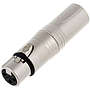 Neutrik - Adaptador XLR Hembra de 3 Pines a XLR Macho de 3 Pines Mod.NA3FM_362