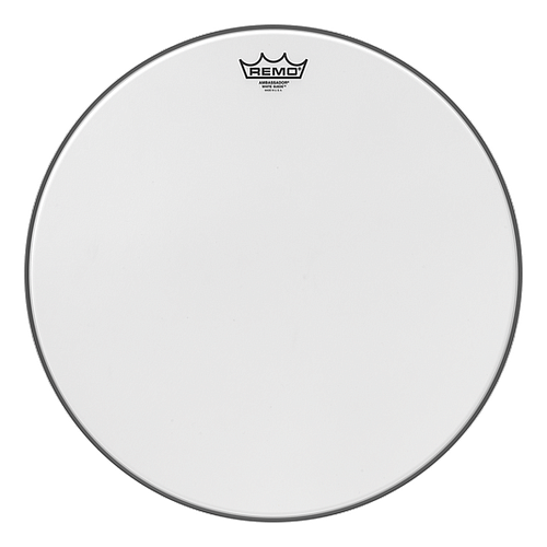 Remo - Parche White Suede Ambassador, Tamaño: 18" Mod.BA-0818-WS_9