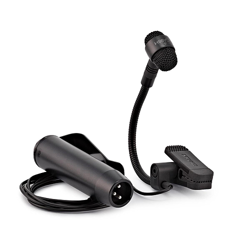 Shure - Micrófono Cuello de Ganso con Clip para Instrumento de Viento Mod.PGA98H-XLR_5