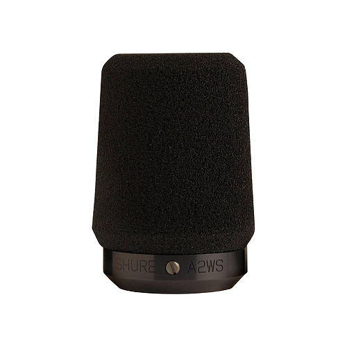 Shure - Pantalla Antiviento para SM57 y 545SD, Color: Negro Mod.A2WS-BLK_5